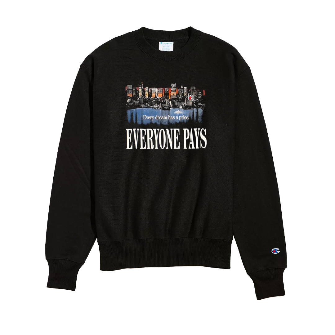 Wall Street crewneck – Everyone Pays