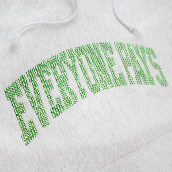 Everyone Pays Green Crystal Logo Hoodie
