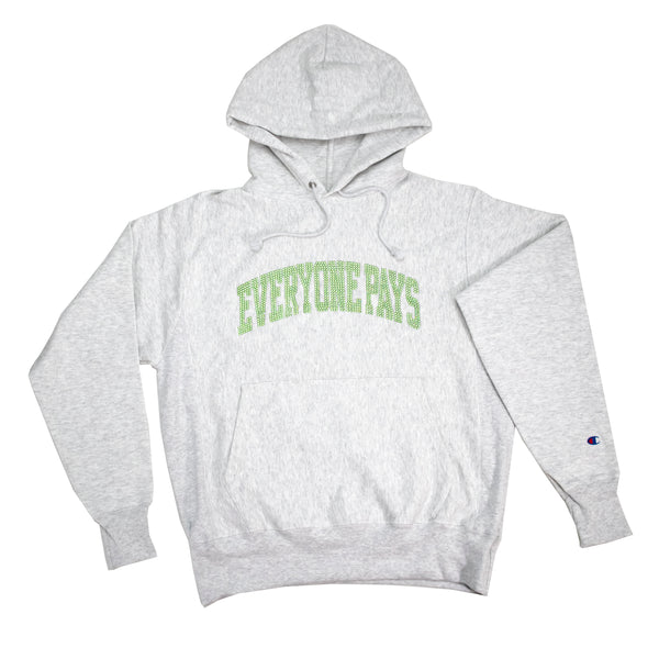 Everyone Pays Green Crystal Logo Hoodie